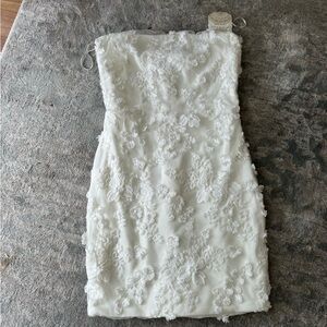 NWT ALTER’D STATE white strapless dress